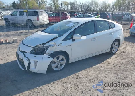 2014 Toyota Prius Five from USA, damaged, VIN JTDKN3DUXE1748684